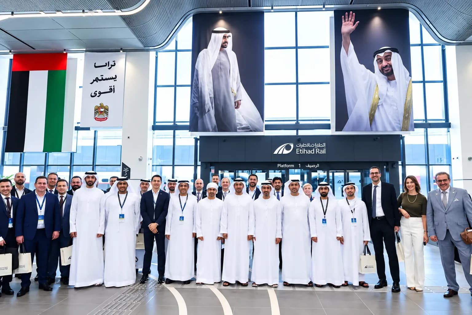 ADX Takes Market Bell Aboard Etihad Rail as Derivatives Offering Expands