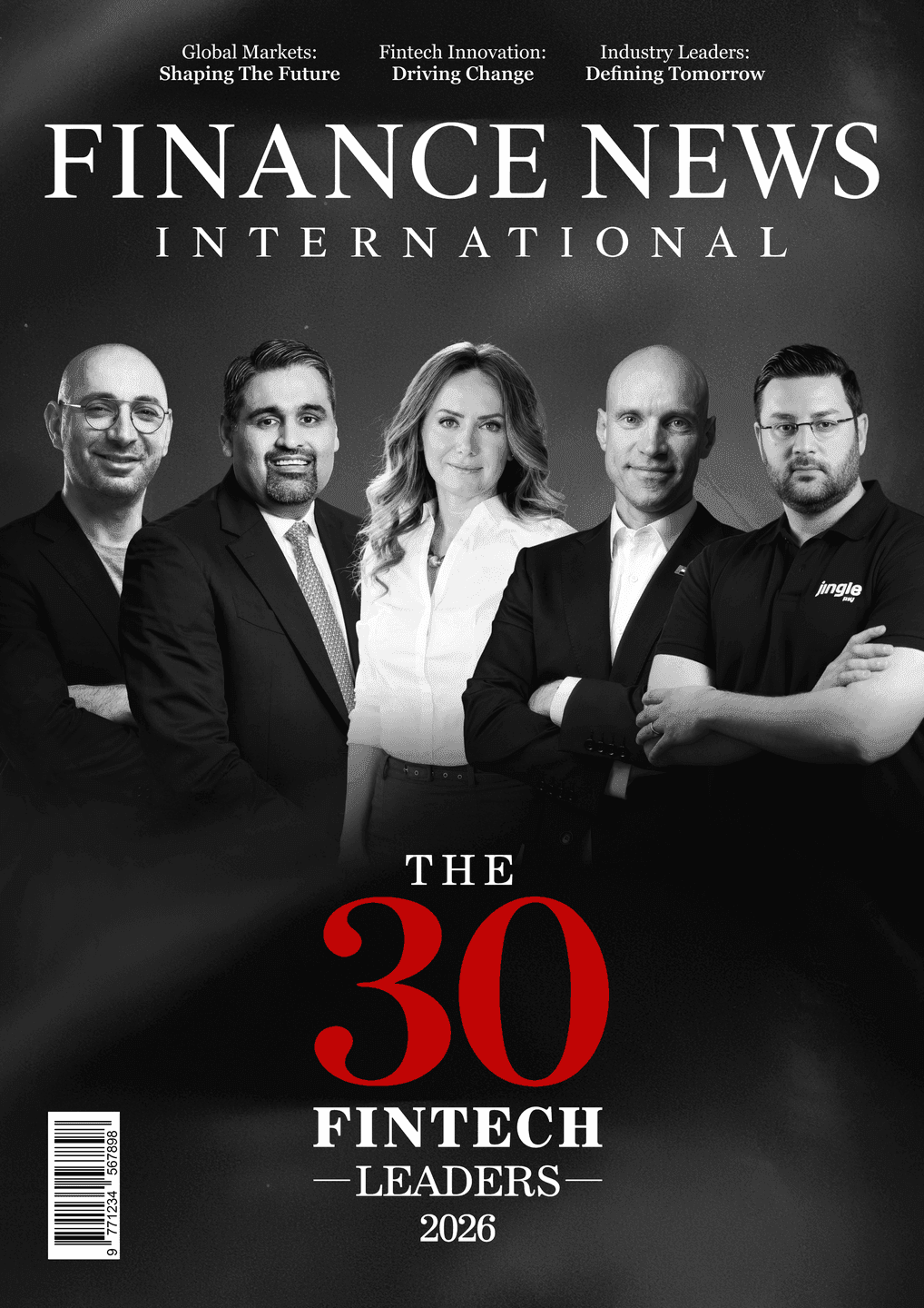 The 30 Fintech Leaders 2026 Cover Design